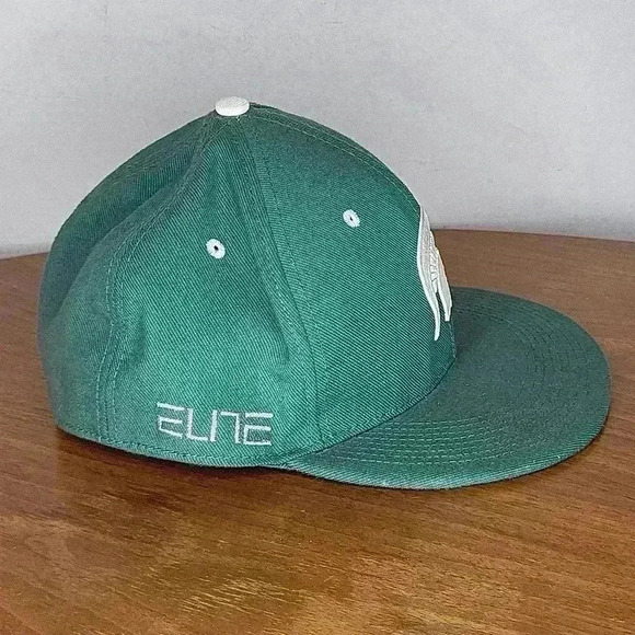 Michigan Spartan Nike Green Baseball Hat Size M/L - Picture 3 of 5